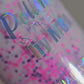 Polkadot Petals-White Crelly Glitter Polish