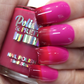 Raspberry Beret-Tri Thermal-Nail Polish Large 15ml