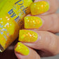 Lemondrop Chill-Neon Glitter Shimmer Polish