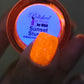 Sunset Slushie-Neon Glitter Shimmer Polish
