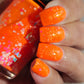 Sunset Slushie-Neon Glitter Shimmer Polish
