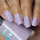 Playful Pansy-Lavender Cream Polish