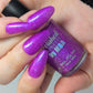 Grape Crush-Neon Flakie Nail polish