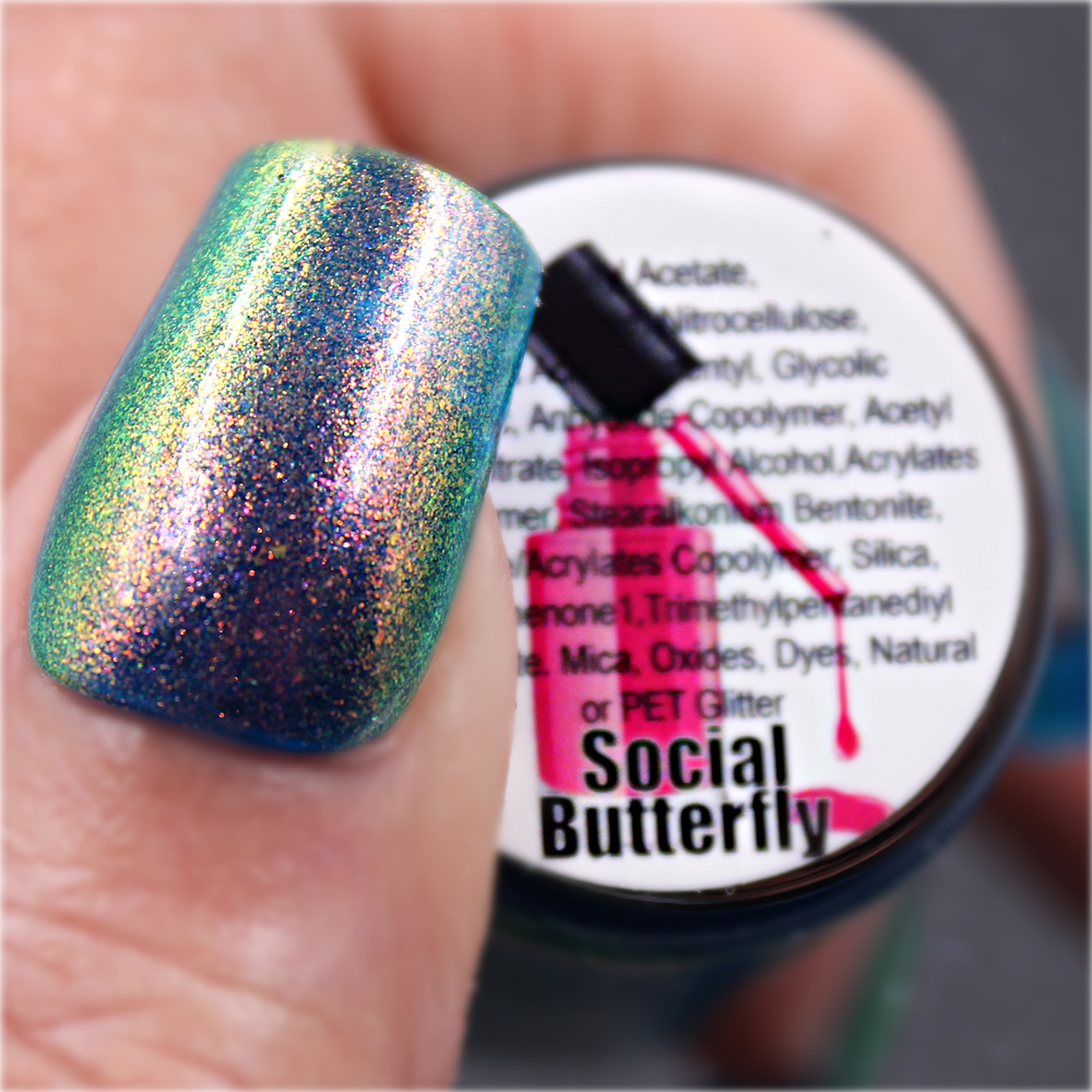 Social Butterfly-Multichrome-Nail Polish Large 15ml