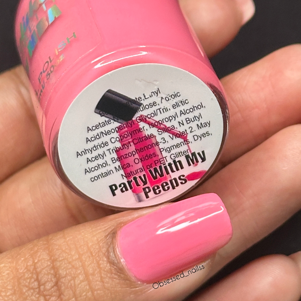 Party With My Peeps-Nail Polish Large 15ml