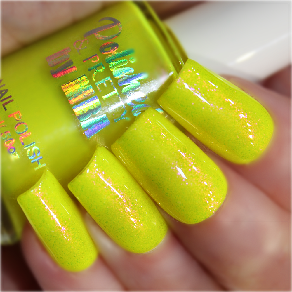 Starfruit-Neon Shimmer Polish