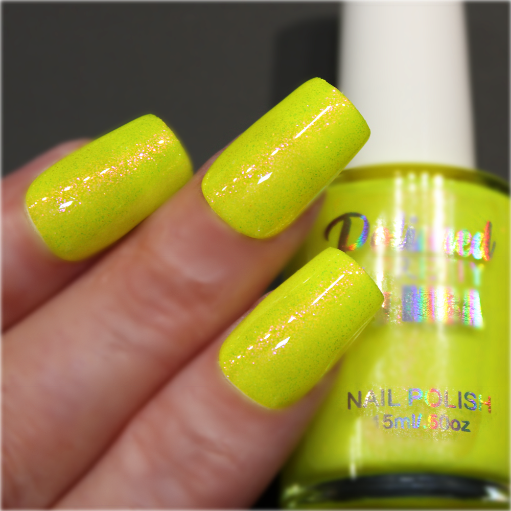 Starfruit-Neon Shimmer Polish