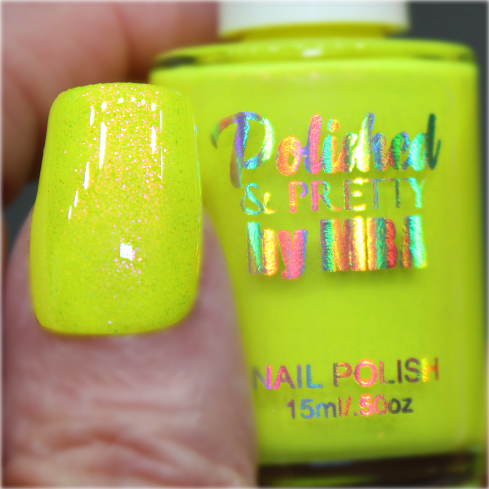 Starfruit-Neon Shimmer Polish