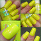 Starfruit-Neon Shimmer Polish