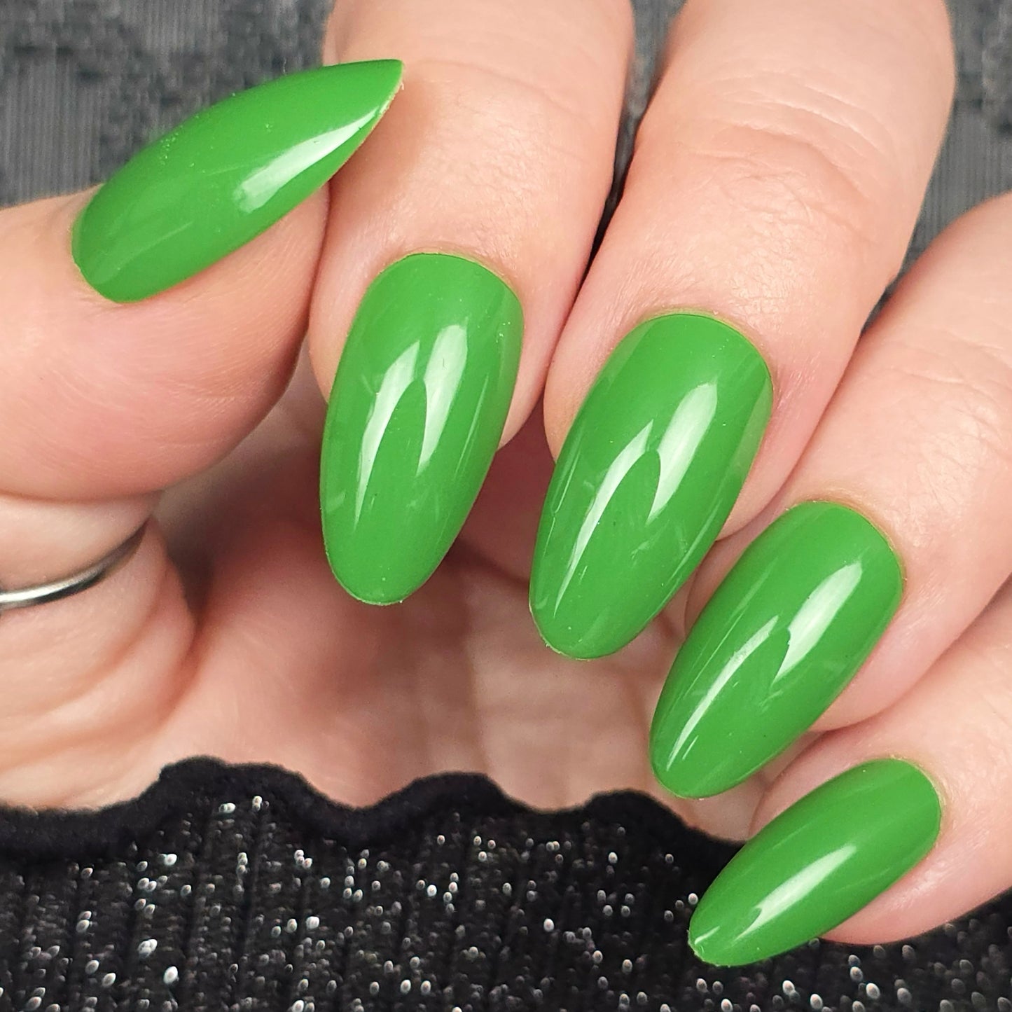 Shake Your Shamrock-Green Cream Polish