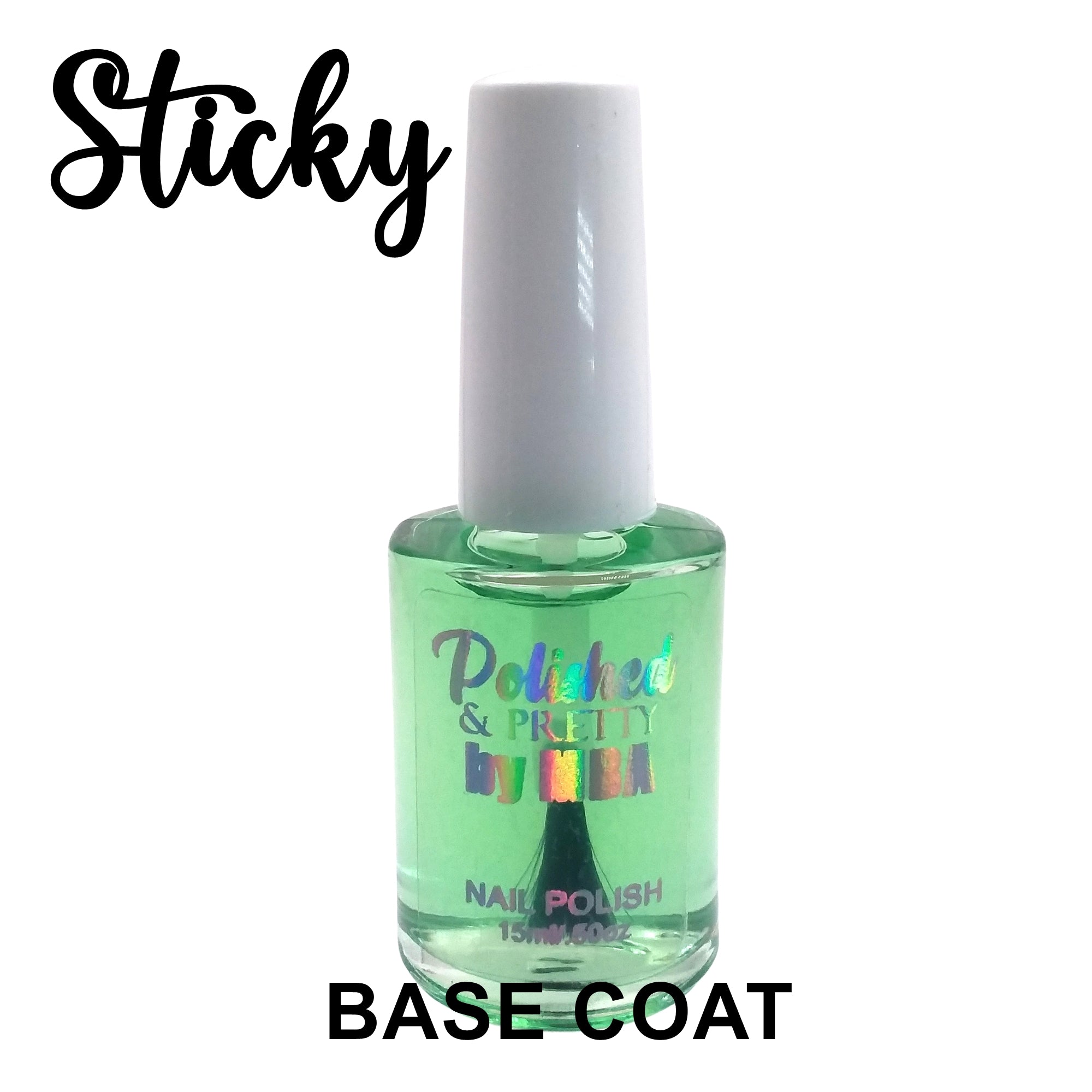 Sticky Base Coat 15ml – MBA Cosmetics
