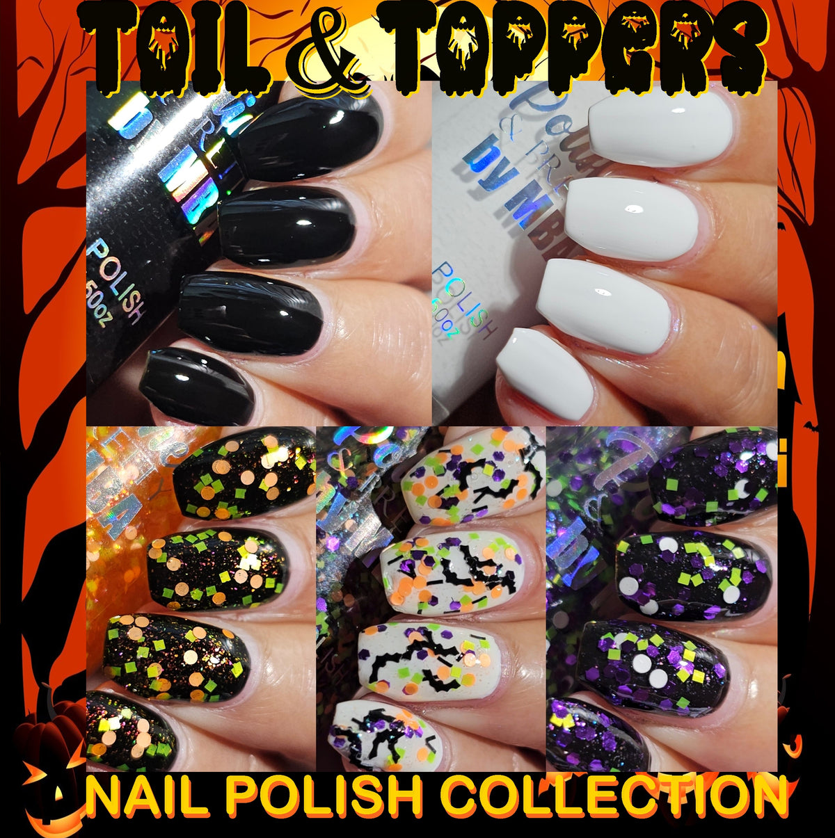 Monster Mashup-Glitter Polish Topper