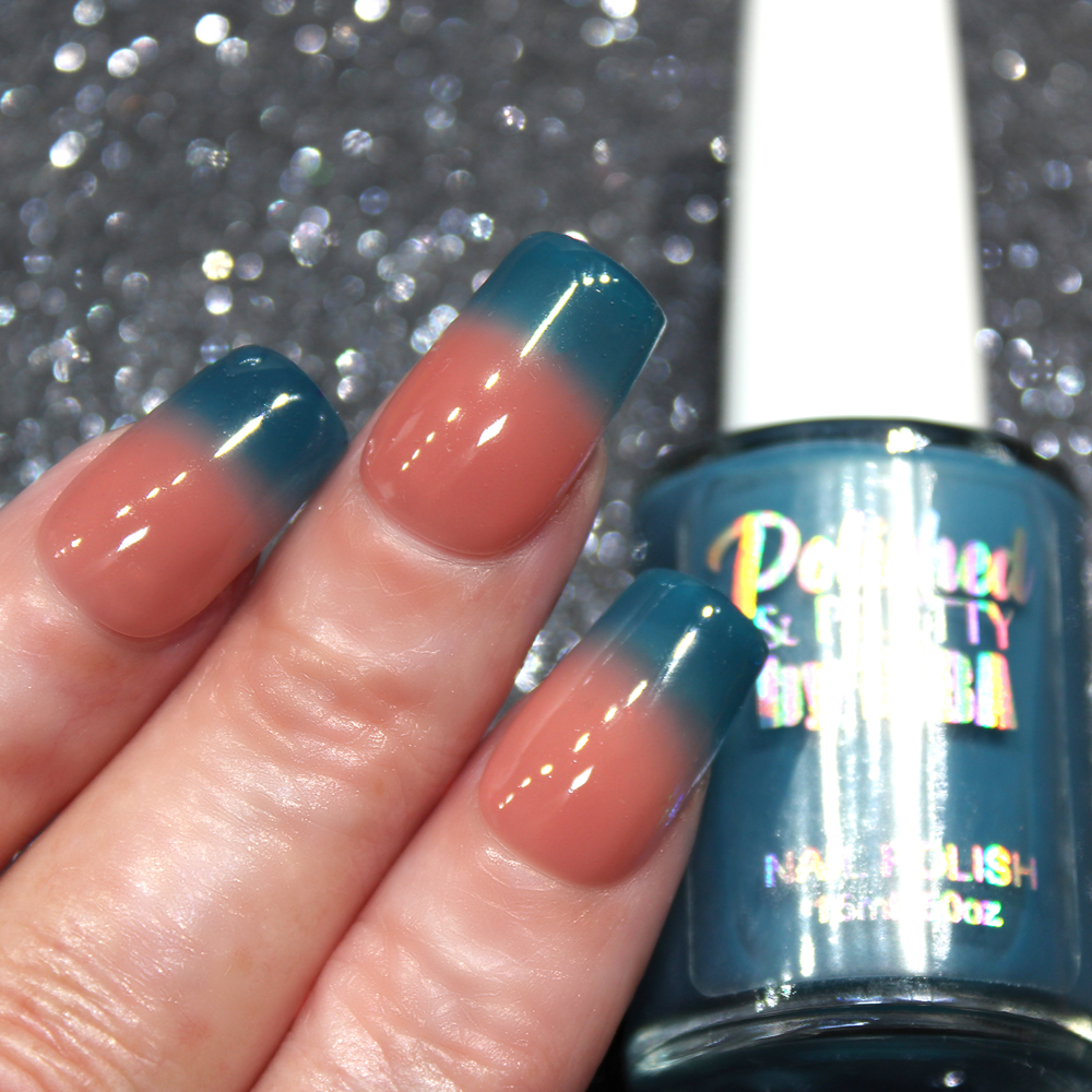 Twisted Teal-Thermal-Nail Polish Large 15ml