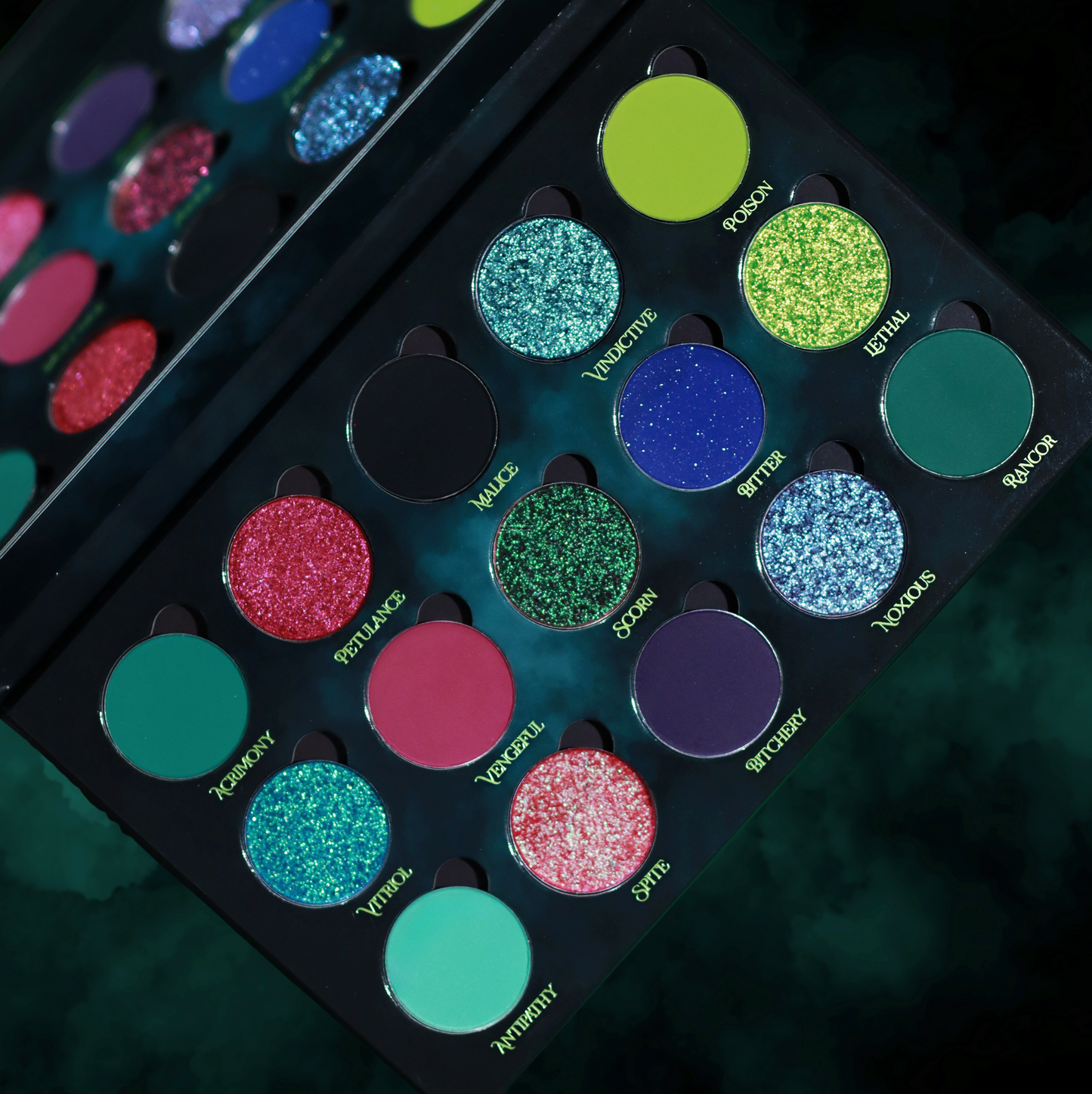 Venom-Pressed Pigment Palette