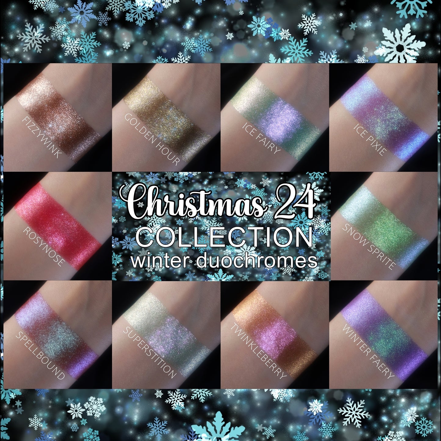 Christmas 24-Winter Eyeshadow Bundle