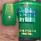 Watermelon Rind-Neon Shimmer Polish