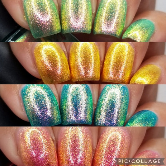 Celestial Rainbow-Multichrome Collection-5 FREE-Large 15ml Bottles