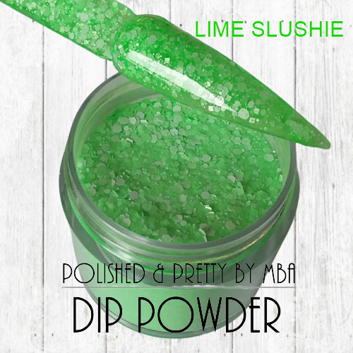 Lime Slushie-Dip Powder