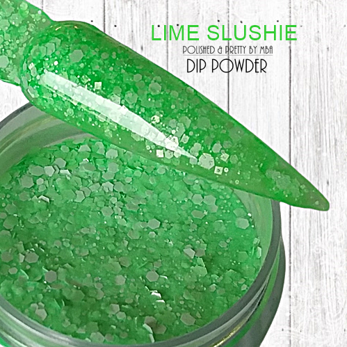 Lime Slushie-Dip Powder