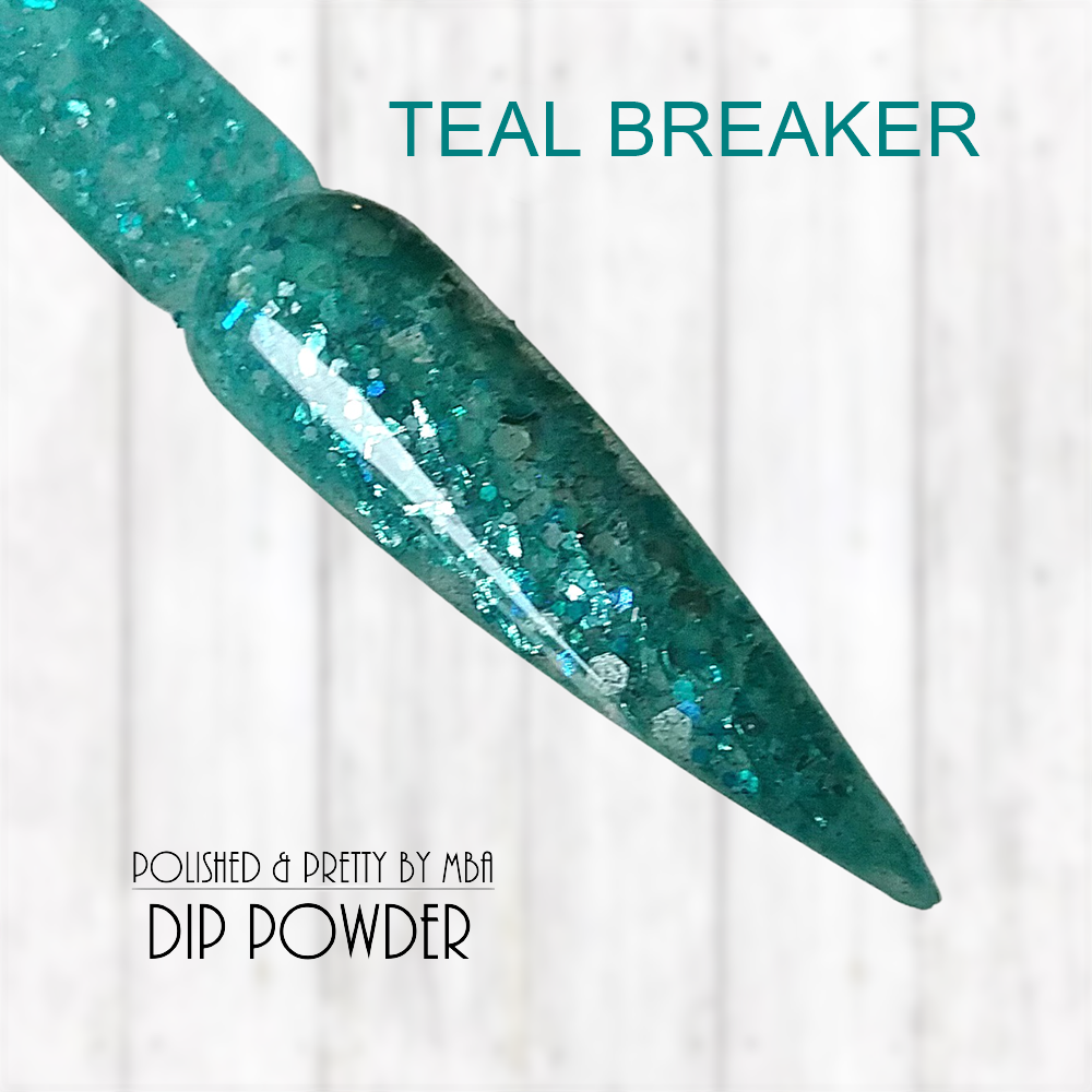 DUO-Teal Breaker & Cozumel-Dip Powder