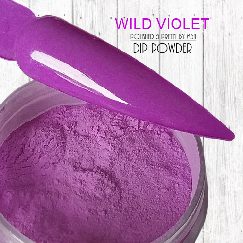 Deep Violet Powder Wild Violet-Dip Powder – MBA Cosmetics