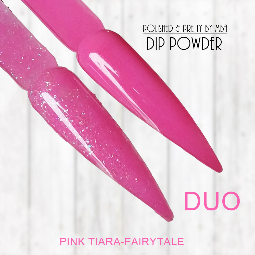 DUO-Pink Tiara & Fairytale-Dip Powder