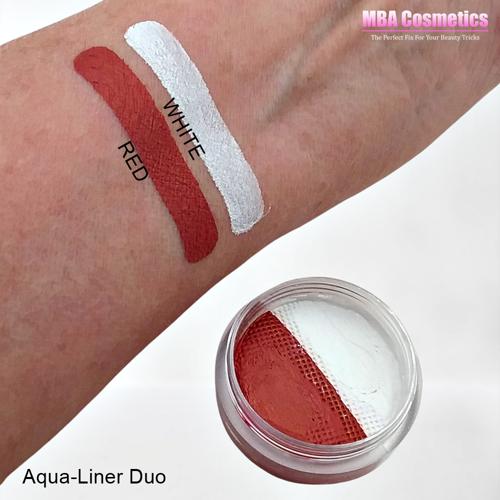 Aqua-Liner Duo Red White-Water Activated Eyeliner