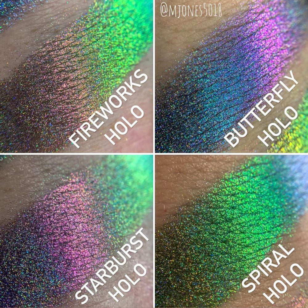 Galaxy Holo Collection- Holographic Multichrome Eyeshadows