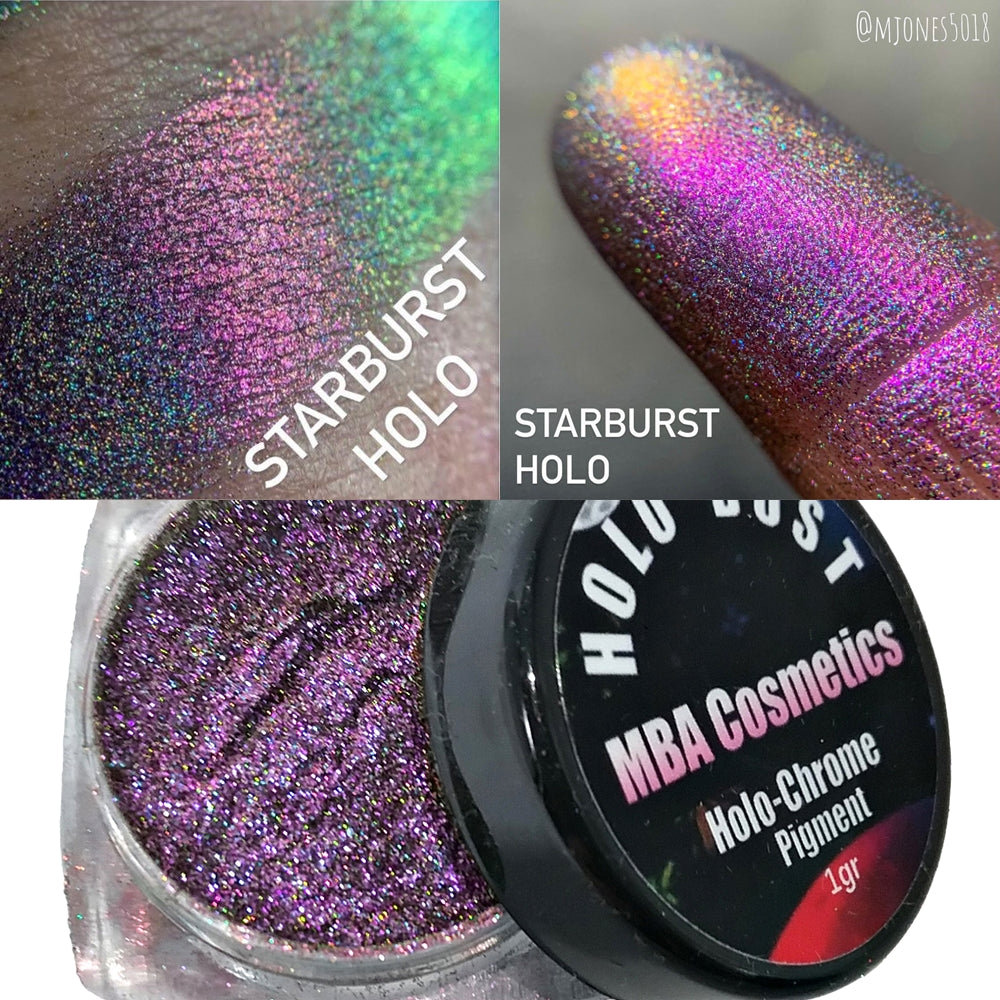 Starburst Holo*Dust-Holographic Multichrome Loose Pigment