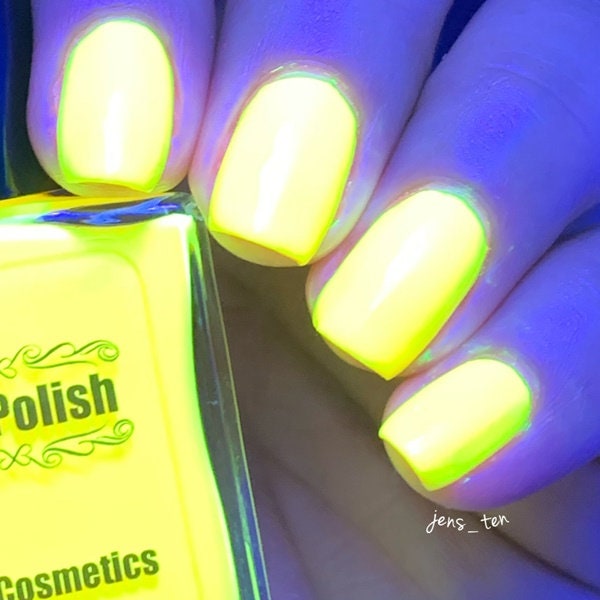 Sun Bottle Nail MBA Canary – Neon Cosmetics Polish-Large 15ml
