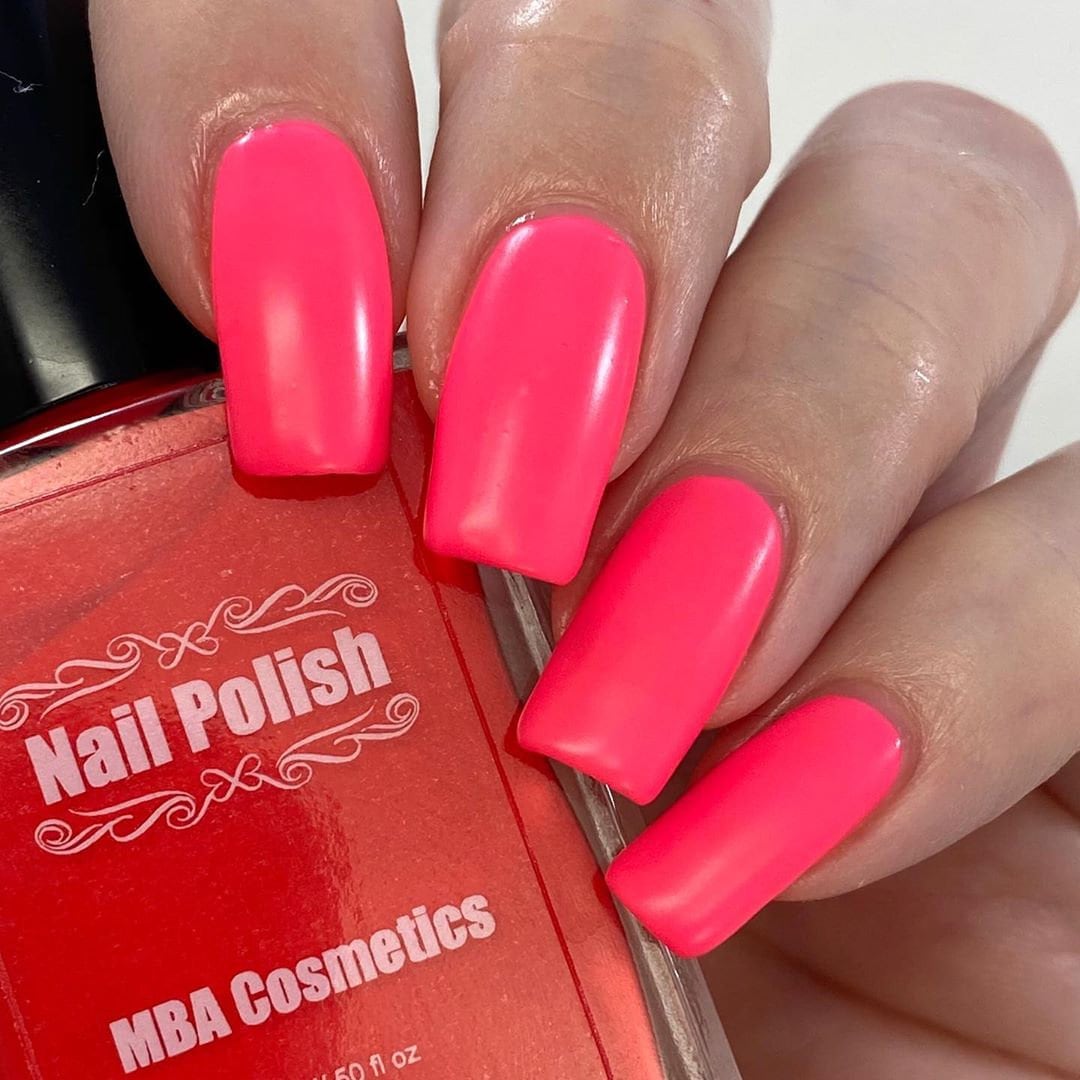 Pink-A-Colada Neon Thermal-Nail Polish Large 15ml