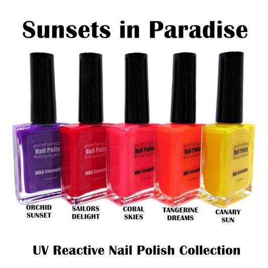 Sunsets In Paradise Neons Collection-Large 15ml Bottles