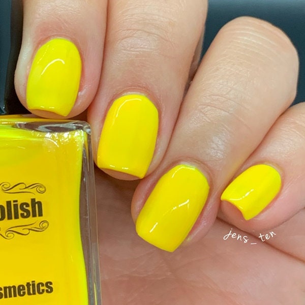 Canary Sun Neon Nail Polish-Large 15ml Bottle – MBA Cosmetics