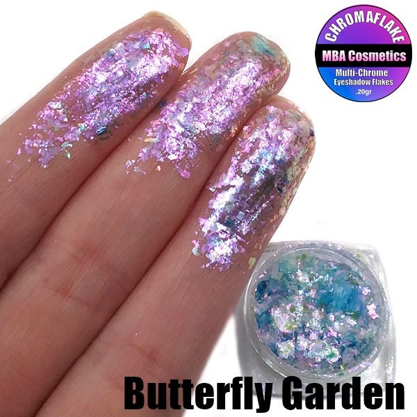 Butterfly Garden-Chromaflake Multichrome Flake Eyeshadow Flakes