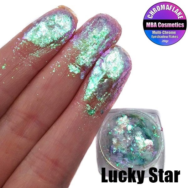 Lucky Star-Chromaflake Multichrome Flake Eyeshadow Flakes