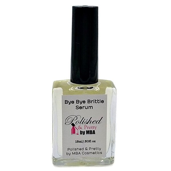 Bye Bye Brittle Nail Treatment Serum with Essential Oils for strong and healthy nails Large 15ml