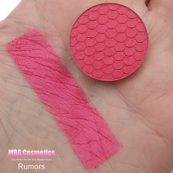 Pink Pressed Mineral Eyeshadow-Rumors