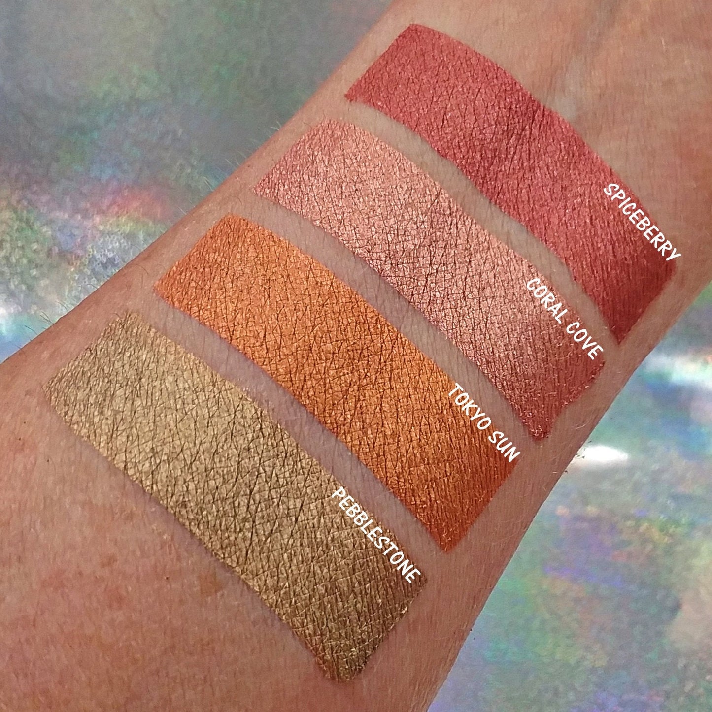 Golden Orange Pressed Mineral Eyeshadow-Toyko Sun