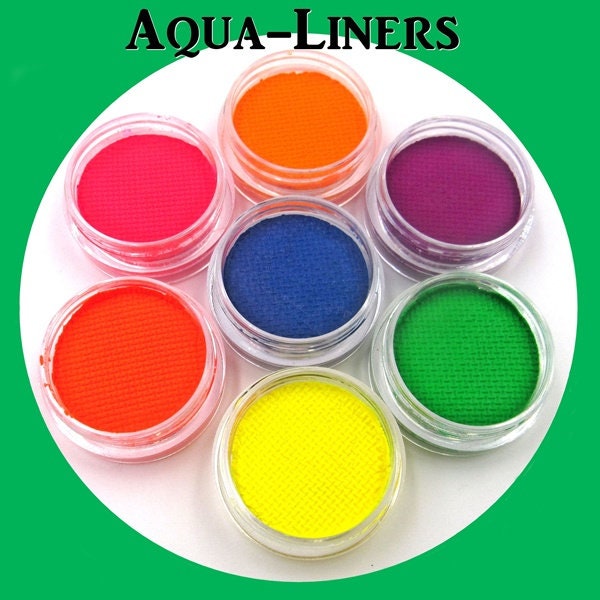 Water Activated Eyeliner-Neon Aqua-Liners