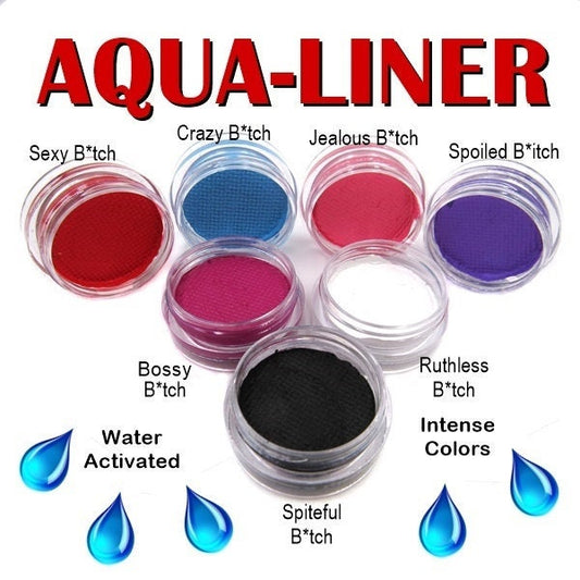 Water Activated Eyeliner-Basic Colors Aqua-Liners
