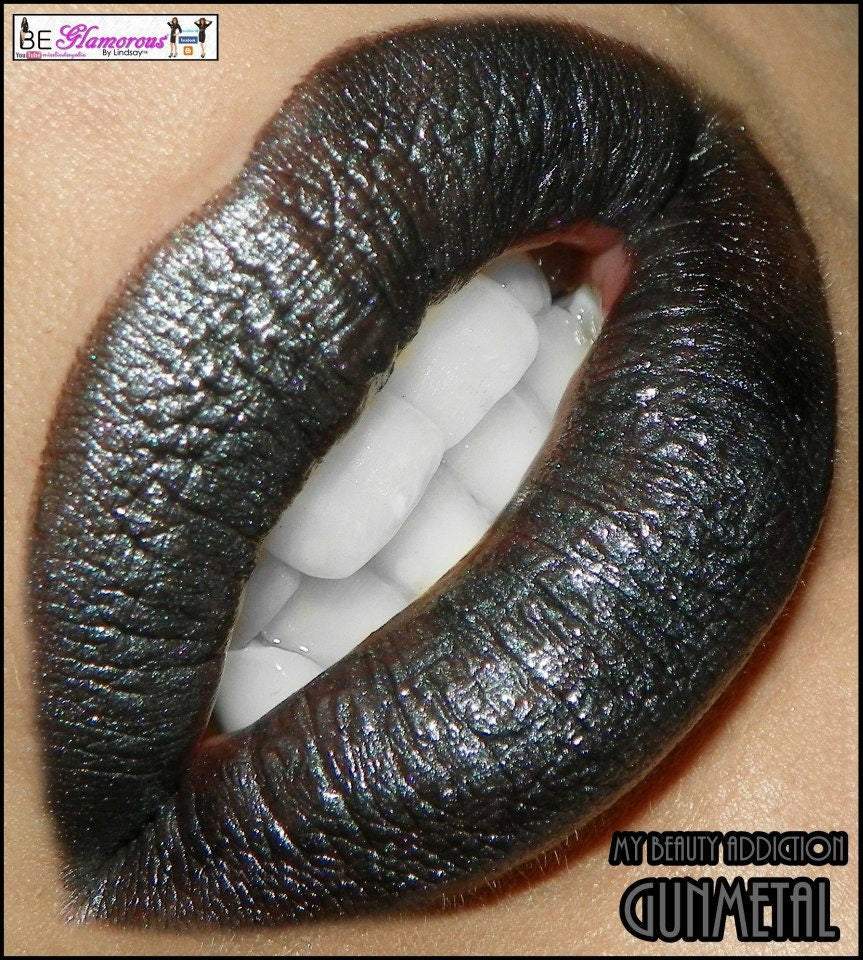 Gray Silver Lipstick- Color Rich Lipstick-Gunmetal
