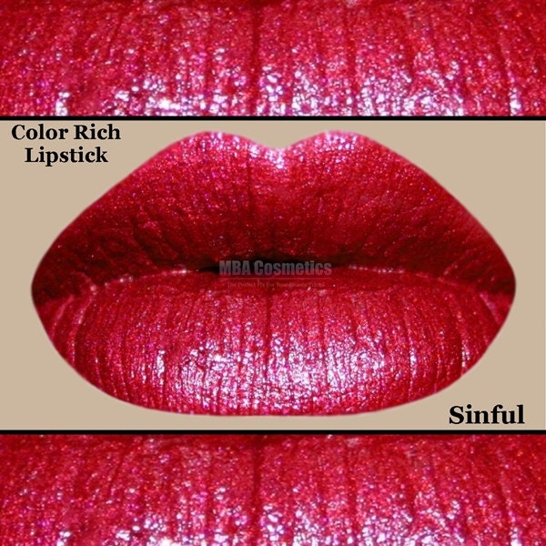 Red Lipstick- Color Rich Lipstick-Sinful