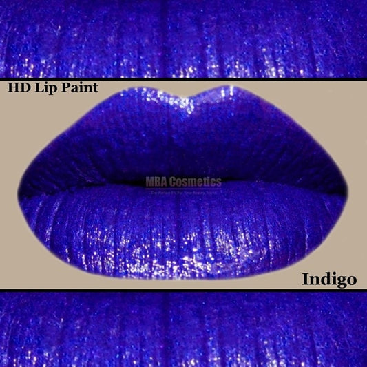 Blue Purple HD Lip Paint- Indigo