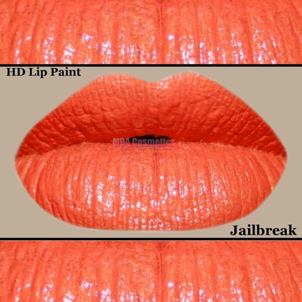 Orange HD Lip Paint- Jail Break