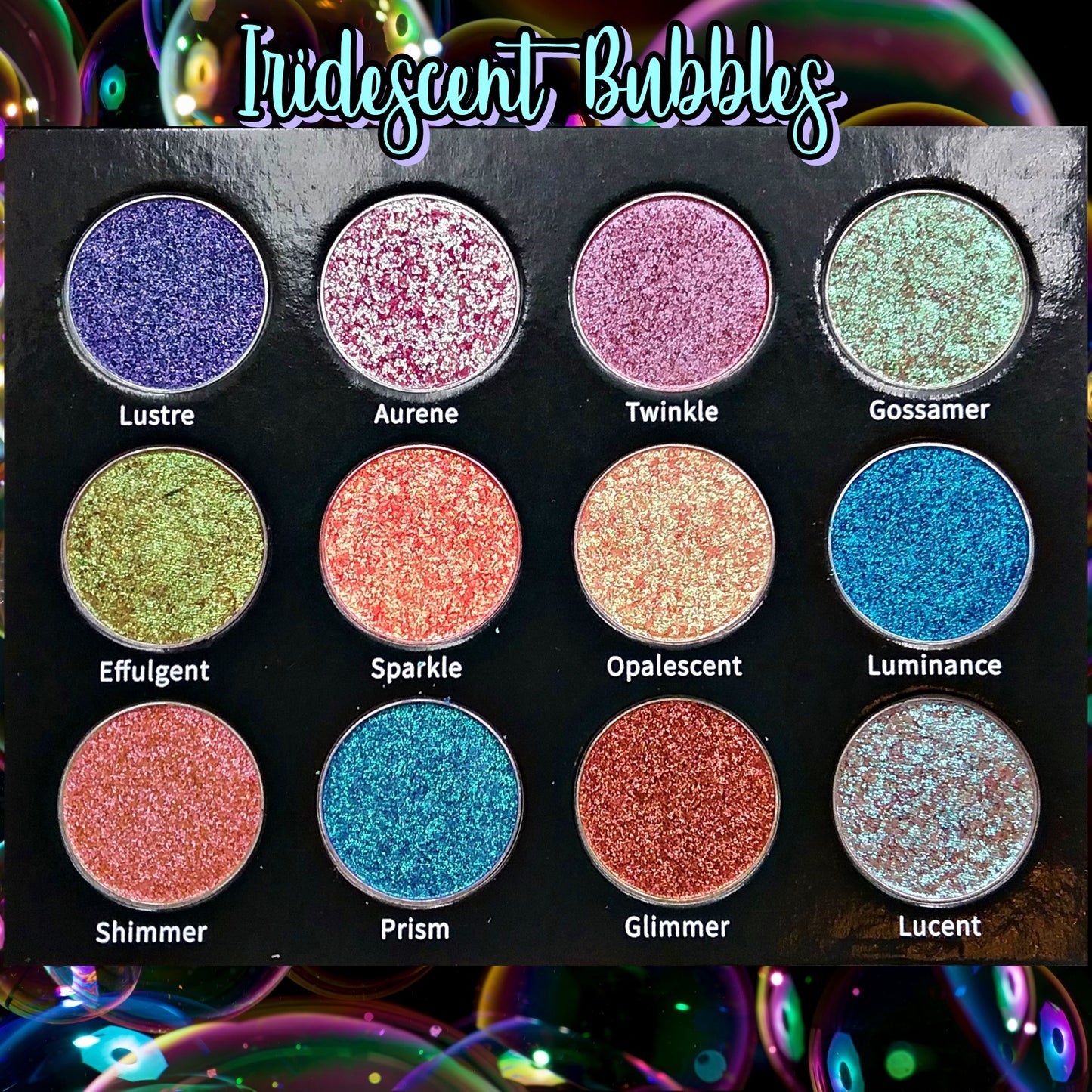 Iridescent Bubbles-Duochrome Eyeshadow Palette