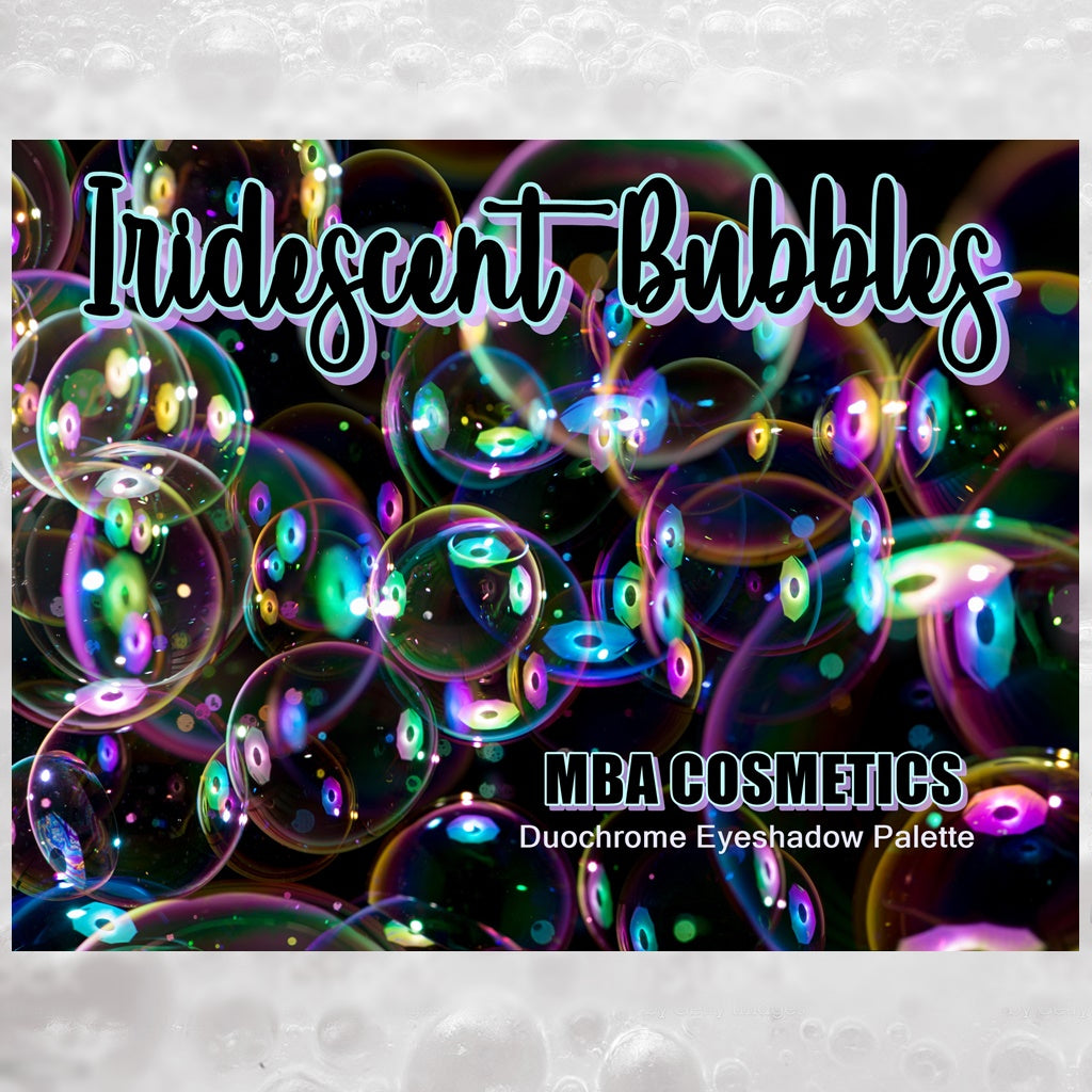 MBA Iridescent Bubbles outlet palette- read description