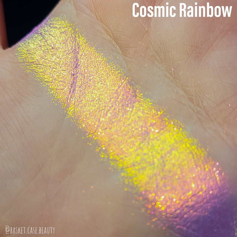 Cosmic Rainbow 18‑Shade Eyeshadow Palette – Celestial Hues & Glitter main image 1
