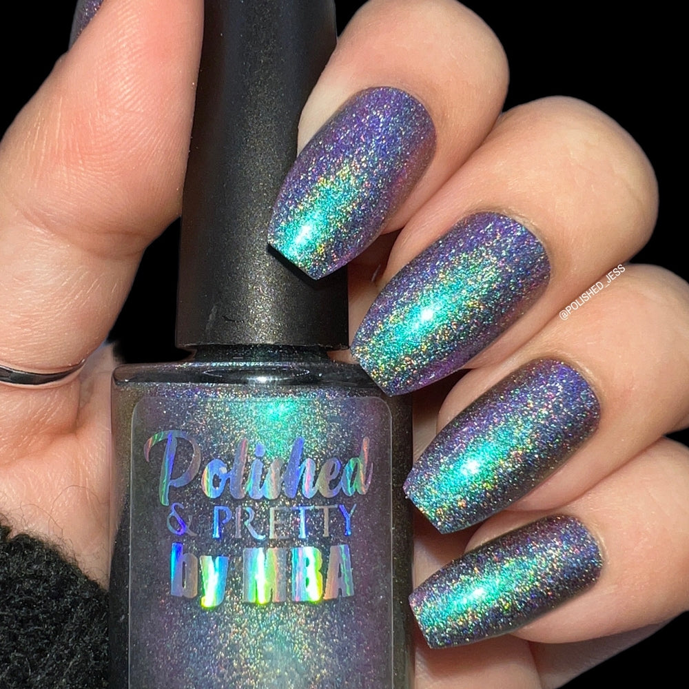 Holographic Nail Polish, Glitter Nail Polish With Mermaid Effect Silve –  EveryMarket