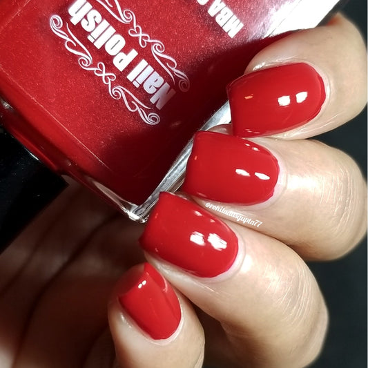 Red Court-Nail Polish Large 15ml